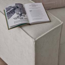 DUSK Brooklyn Large Right Hand L-Shape Sofa - Ivory - thumbnail 5
