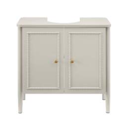 DUSK Posy Under Sink Bathroom Cabinet - Light Taupe - thumbnail 3