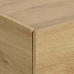 DUSK Avalon Extendable/Storage Coffee Table - Light Oak Effect - thumbnail 7