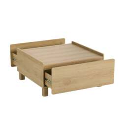 DUSK Avalon Extendable/Storage Coffee Table - Light Oak Effect - thumbnail 6