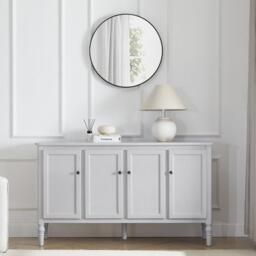 DUSK Ruby 4 Door Sideboard - Washed Stone - thumbnail 3