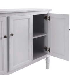 DUSK Ruby 4 Door Sideboard - Washed Stone - thumbnail 9