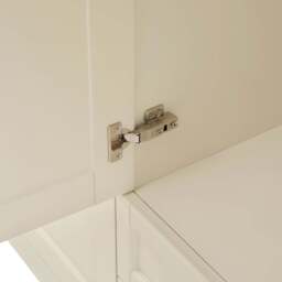 DUSK Ruby 3 Door Wardrobe with Drawers - Cream - thumbnail 8