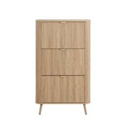 DUSK Hattie Shoe Cabinet - Light Wood - thumbnail 4