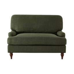 DUSK Hampshire Loveseat - Woven Pine Green - thumbnail 3