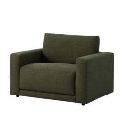 DUSK Chicago Loveseat - Woven Pine Green - thumbnail 4