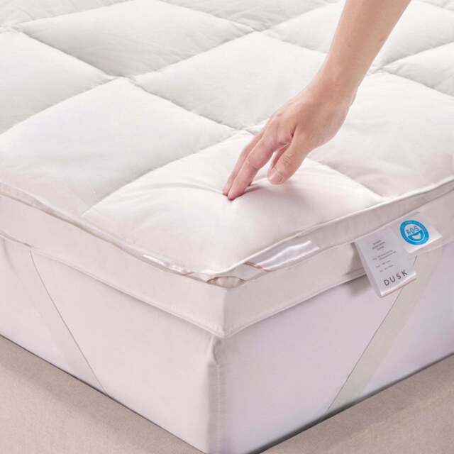 DUSK Supreme Goose Down Mattress Topper - Super King - image 1