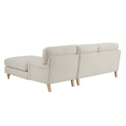 DUSK Hampshire Right Hand Chaise Sofa - Beige - thumbnail 4