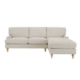 DUSK Hampshire Right Hand Chaise Sofa - Beige - thumbnail 2