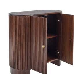 DUSK Finley Mango Wood 2 Door Sideboard - Walnut - thumbnail 9