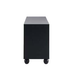 DUSK Rachel Arch Front 4 Door Sideboard - Black - thumbnail 6