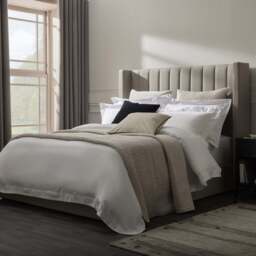 DUSK Madison Ottoman Storage Bed - Stone Grey - Double - thumbnail 8