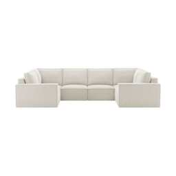 DUSK Brooklyn U-Shape Sofa - Ivory - thumbnail 2