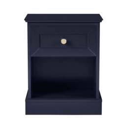 DUSK Ruby 1 Drawer Nightstand - Midnight - thumbnail 3