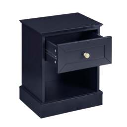 DUSK Ruby 1 Drawer Nightstand - Midnight - thumbnail 4