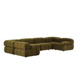 DUSK Bondi U Shape Sofa - Rich Green - thumbnail 3