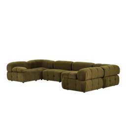 DUSK Bondi U Shape Sofa - Rich Green - thumbnail 4