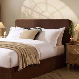 DUSK Ascot Ottoman Storage Bed - Cappuccino - Small Double - thumbnail 6