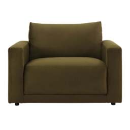 DUSK Chicago Loveseat - Rich Green - thumbnail 4