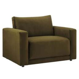 DUSK Chicago Loveseat - Rich Green - thumbnail 3