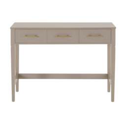DUSK Sienna Dressing Table Console - Taupe - thumbnail 2