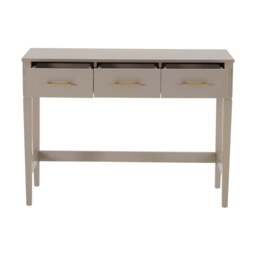 DUSK Sienna Dressing Table Console - Taupe - thumbnail 3