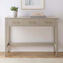 DUSK Sienna Dressing Table Console - Taupe