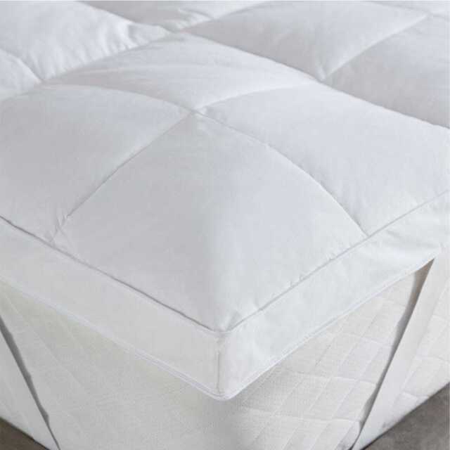 DUSK Luxury Duck Feather & Down Mattress Topper - Double - image 1