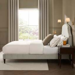 DUSK Surrey Bed Frame - Sage Stripe - Small Double - thumbnail 9