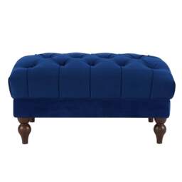 DUSK Hebden Pouffe - Royal Blue - thumbnail 2