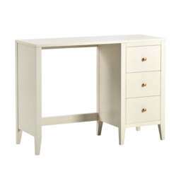 DUSK Poppy Large Dressing Table with Drawers - Cream - thumbnail 4