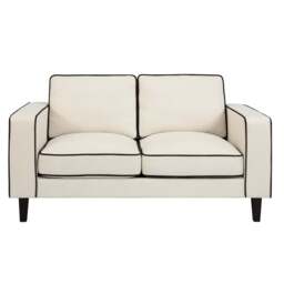 DUSK Soho 2 Seater Sofa - Cream Linen - thumbnail 3