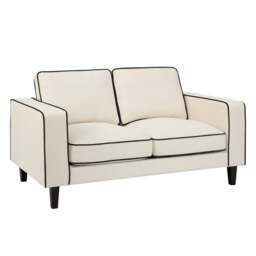 DUSK Soho 2 Seater Sofa - Cream Linen - thumbnail 4