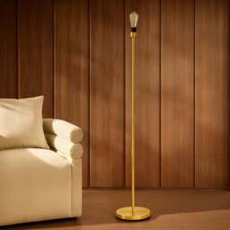 DUSK Mix and Match Floor Lamp Base - Gold