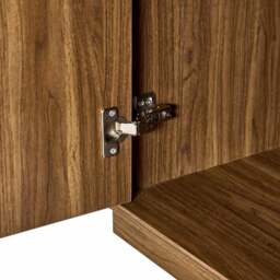 DUSK Hettie 2 Door Sideboard - Mid Wood/ Marble Effect Top - thumbnail 7