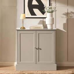 DUSK Ruby 2 Door Sideboard - Taupe - thumbnail 1