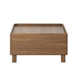 DUSK Avalon Extendable/Storage Coffee Table - Medium Wood - thumbnail 4