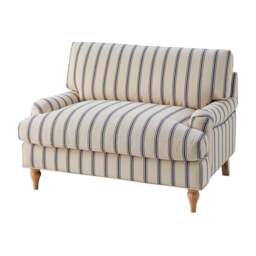 DUSK Hampshire Loveseat - Blue Stripe - thumbnail 4