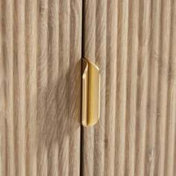 DUSK Hattie 3 Door Sideboard - Light Wood - thumbnail 7