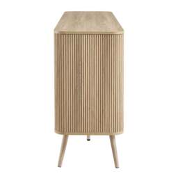 DUSK Hattie 3 Door Sideboard - Light Wood - thumbnail 6