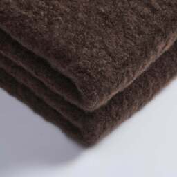 DUSK Mohair Style Sofa Throw - Chocolate - thumbnail 4
