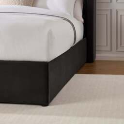 DUSK Madison Ottoman Storage Bed - Ink - Double - thumbnail 5