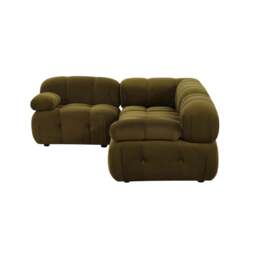 DUSK Bondi Small Left Hand L Shape Sofa -  Rich Green - thumbnail 5