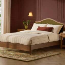 DUSK Provence Bed Frame - Rich Green - Double - thumbnail 3
