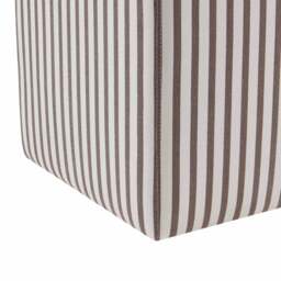 DUSK Delilah Pouffe - Chocolate Stripe - thumbnail 7