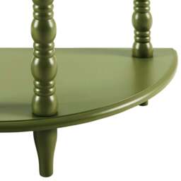 DUSK Bonnie Bobbin Console Table - Olive - thumbnail 4
