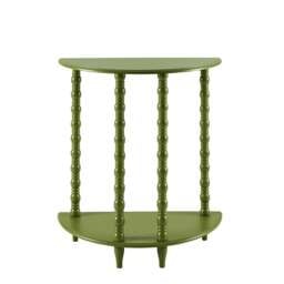 DUSK Bonnie Bobbin Console Table - Olive - thumbnail 2