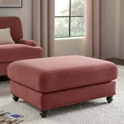 DUSK Hampshire Pouffe - Dusky Pink