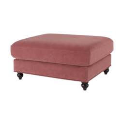DUSK Hampshire Pouffe - Dusky Pink - thumbnail 3