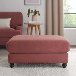 DUSK Hampshire Pouffe - Dusky Pink - thumbnail 2